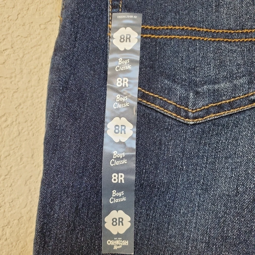 OshKosh Boys Denim Jeans. Size 8R